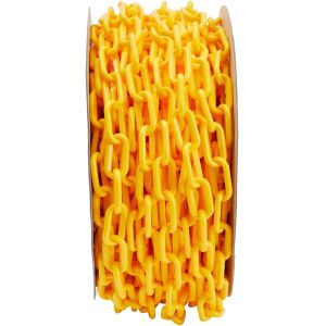 Customizable Yellow Plastic Chain