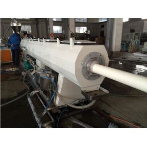 Water Supplying Plastic Pipe Extrusion Line , Pvc Pipe Extrusion Machine