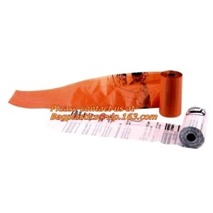 Dog Waste Bags with Dispenser, Disposable Recycling Colorful Custom Bio Eco