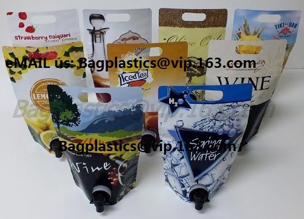 Buy spout pouch/Food grade liquid beverage bag with spout/Runner wine spout bag,Stand up runner wine packing spout bag /Refi at wholesale prices