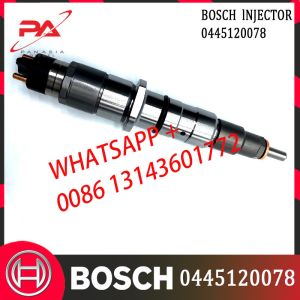 0445120277 Diesel Engine Common Rail Fuel Injector 0445120393 0445120078