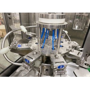 3000BPH Purified Drinking SS304 Automatic Water Bottle Filling System