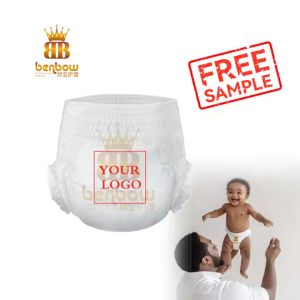 FREE SAMPLE Custom Printed high quality baby diaper pant diaper