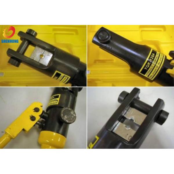 Portable YQK-120 Hydraulic Cable Lug Crimping Tool With Automatis Safety Set For Crimping Terminal