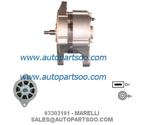 Buy 63303150 63303191 - MARELLI Alternator 12V 42A Alternadores at wholesale prices