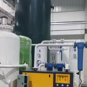 Industrial PSA Oxygen Generator with 0.1-0.8MPa Pressure and ≥90%±3% Oxygen Purity for Laser Cutting