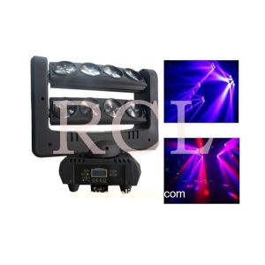 Quality DJ Stage Lighting 8PCS*10W RGBW LED Moving Head Spider Light for sale