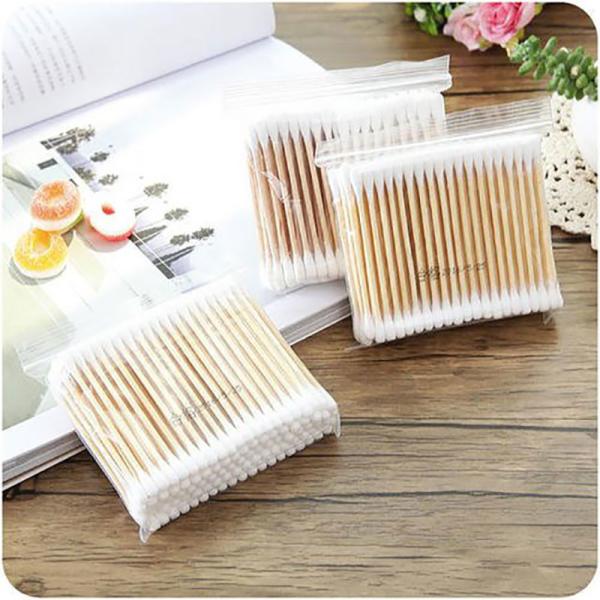 Buy Good Softness Medical Cotton Swab , Hygiene 100% Cotton Tipped Swabs at wholesale prices