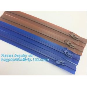 promotional nice design t slider 100% airtight tape waterproof zipper, Double