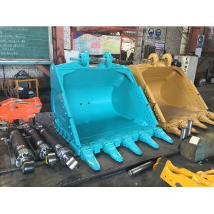 Smooth Finish Q345B Excavator Heavy Duty Rock Bucket