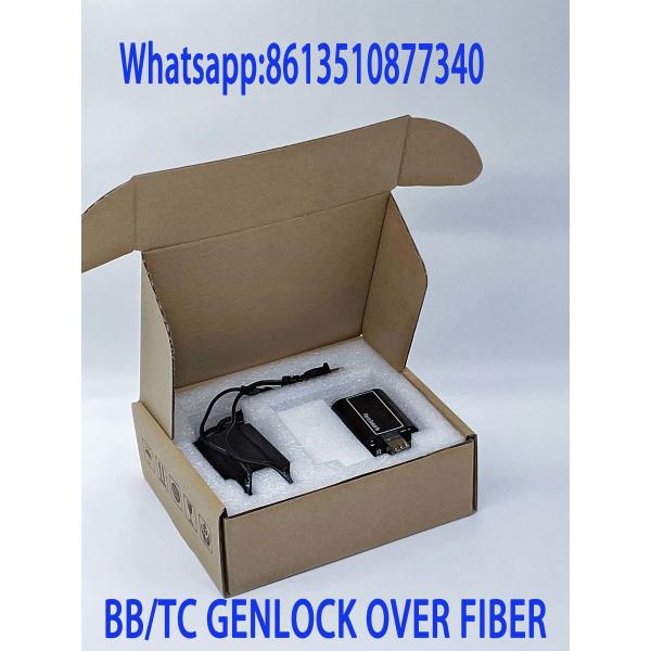 Buy Genlock to Fiber convertor Genlock (CVBS/ BB/ Tri-Level) over Optic Fiber Extender (Boards) with Mini Size, w/SFP module at wholesale prices