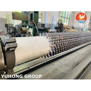 ASTM A312 TP316L Studded Tube with 11Cr Stud Fins for Petrochemical and Refinery