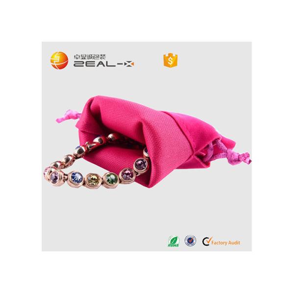 Delicate Necklace Packaging Velvet Drawstring Bags Jewelry Protection Popular