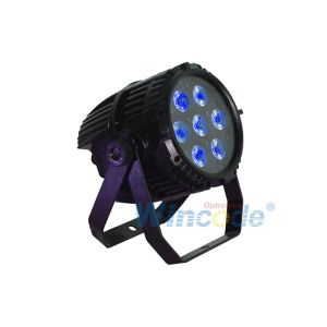 Outdoor Commercial Outdoor Lighting 7 X 10w , Led Stage Wash Lighting RGBW 4 In