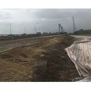 Plastic Polypropylene PP Biaxial Geogrid For Soil Stabilization Construction