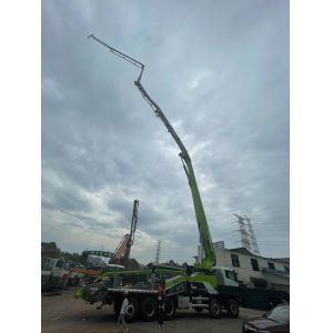 Zoomlion 63m on Scania Used and Green for Environmentally-Friendly Construction