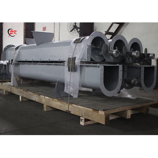Stainless Steel Auger Conveyor Screw For Cement , Sand And Crushed Coal