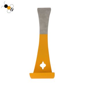 Stainless Steel Painted Yellow Hive Tool 24cm Length