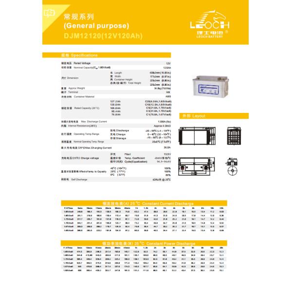 Electric Energy 1.2 Wh UPS 12v 120ah Deep Cycle Gel Battery for Data Center