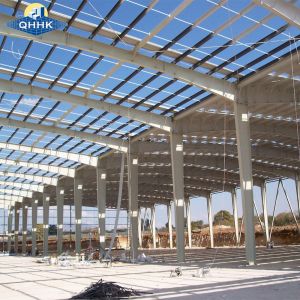 Bolt / Weld Prefabricated Steel Warehouse Construction Quicker Installation