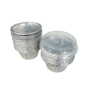 Proper Disposable Cheesecake Cupcake Aluminum Foil Containers for Customizable
