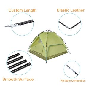 Polyester Epoxy Resin Fiberglass Rod Polyester Fiber Tent Pole