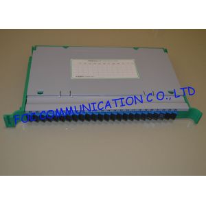 China Fiber Optic Splice Tray 24 Port Fiber Optic Patch Panel Loaded with SC Adapters and Pigtails on sale
