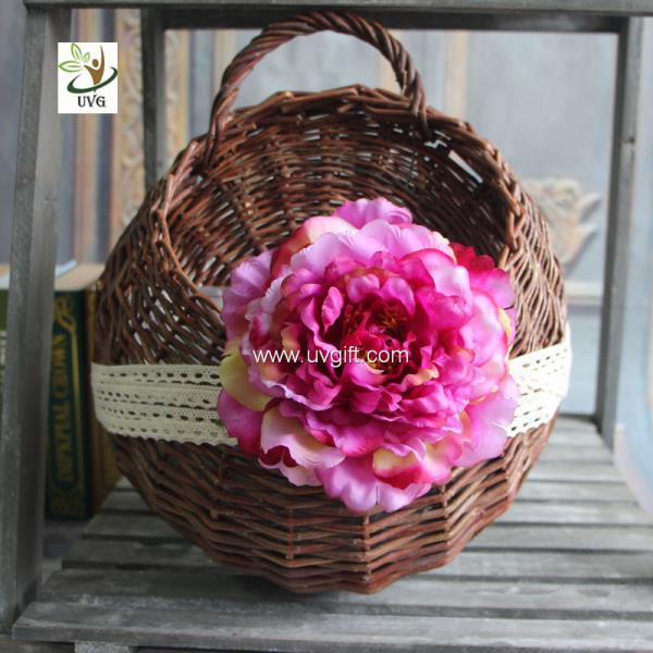 UVG wholesale silk flowers in individual artificial penoy for floral wall backdrop arrangements FPN113