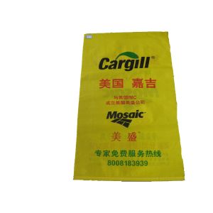 BOPP Laminated PP Woven Sacks For Flour Packaging Side Gusset Tear Resistant