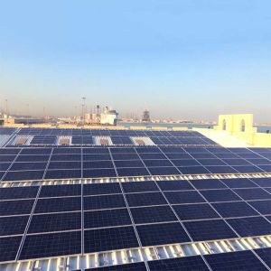 60deg Roof 0.5mm Solar PV Mounting Systems Wind Load 130mph