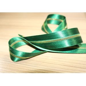 Silk Ribbon Coats And Clark Invisible Zippers , Long Chain Separating Zippers