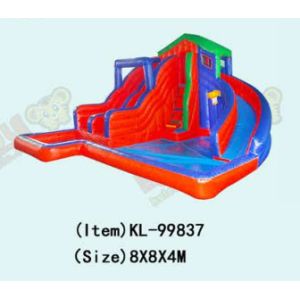 Children Fun Park Inflatable Giraffe Animals Slide For Rentals