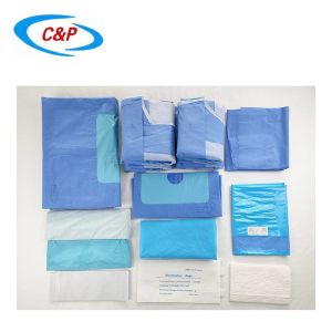 Professional Knee Arthroscopy Pack with Reinforced Surgical Gown