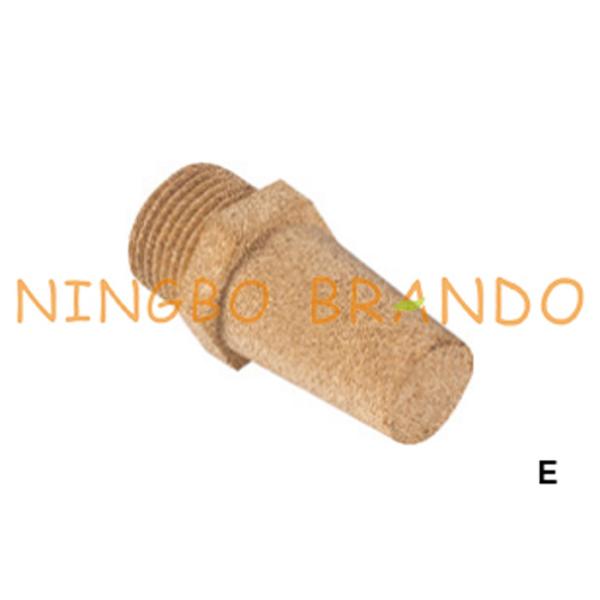 Buy Sintered Bronze Air Cylinder Pneumatic Valve Silencer Muffler 1/4'' at wholesale prices