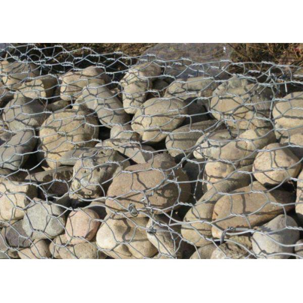 Buy Hot Dipped Galvanized Gabion Basket for Flood Control at wholesale prices
