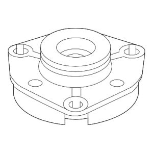 1EA412331B Shock Mount / Strut Mount
