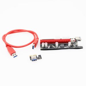 Riser 009s PCI-E Express Cable 1X TO 16X Graphics Extension Powered Riser