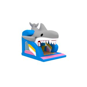 Kids Play Fun Shark Themed Inflatable Bouncy Castle Fun Combo