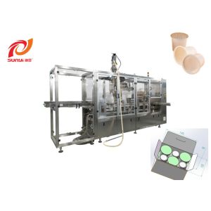 Linear ISO9001 K Cup Coffee Pod Manufacturing Machine