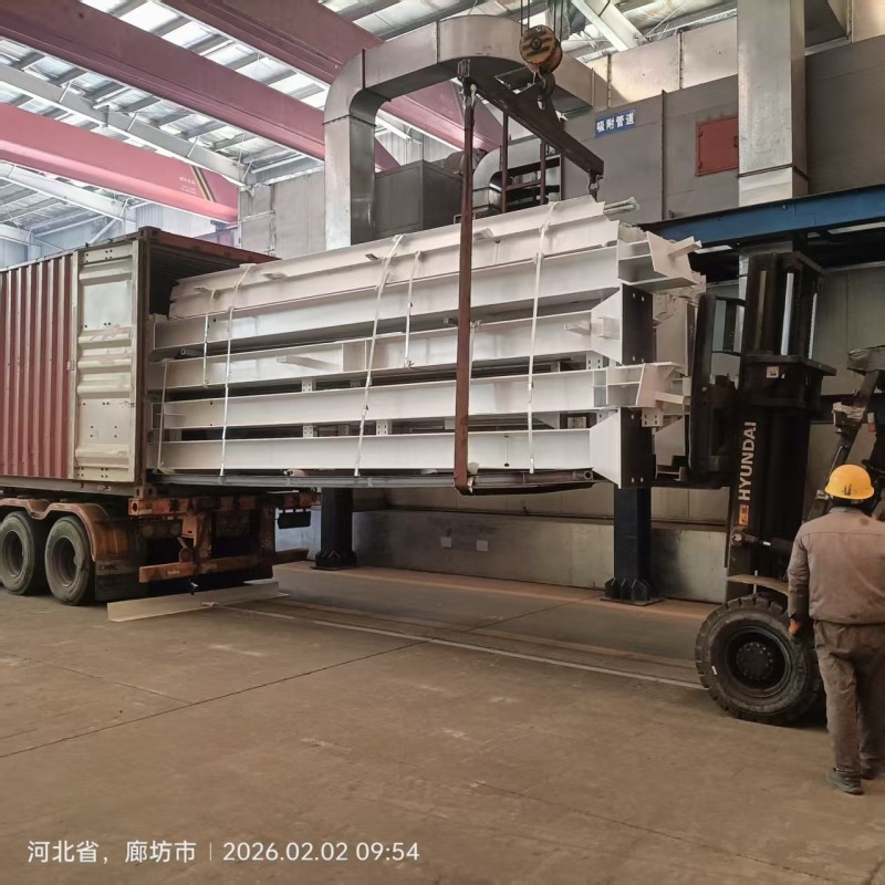 Disassemblable Metal Steel Structure Mining Processing Workshop Horizontal Bracing Assembly Pre‑cut Frame Parts Overseas Project Support