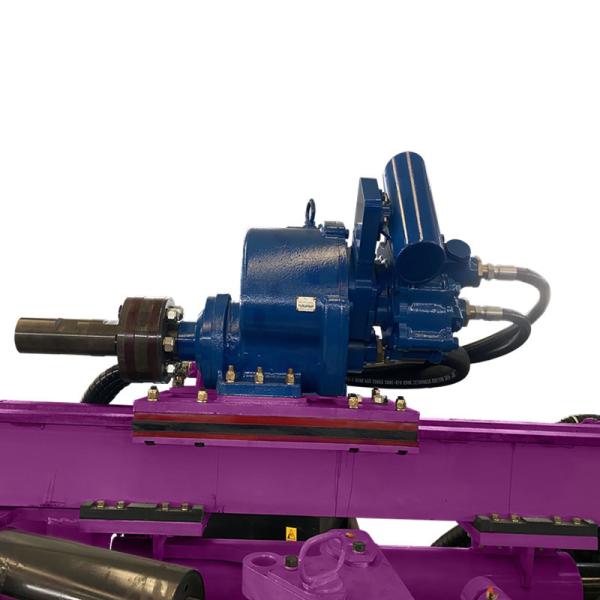 Crawler Drilling Rig Hard Rock Blast Hole Drilling Machine Gradeability 35° Surface Drill Rigs