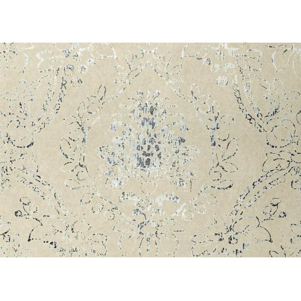 Leaf Flowers Pattern Home Wallpaper For House Walls / Pretty Vintage Wallpapers