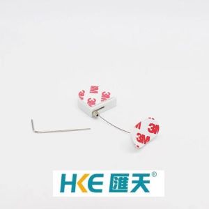 Anti theft Stainless Cable Security Tether with Retractable Pull Box