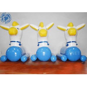 Pony Hop Riding Race Track Inflatable Pony Hopper Game