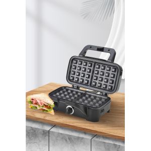 2 Slice 850W Mini Waffle Maker Machine Multi Shape