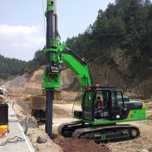 7ton W3300mm Hydraulic Rotary Piling Rig for foundation