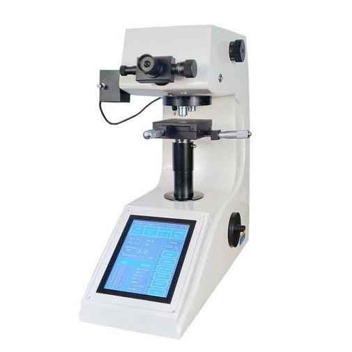Buy Touch Screen Auto Turret Micro Vickers Hardness Tester with Mass Data Saving at wholesale prices