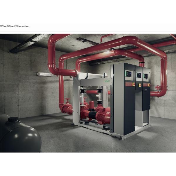 Modular Flexible Diesel Fire Fighting System Pump Wilo SiFire EN