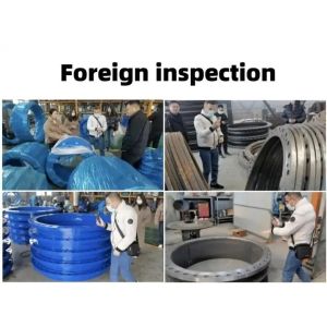 Flange DN50 Flexible Rubber Bellows For Piping Irrigation Expansion
