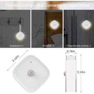 Wireless Light USB Rechargeable Motion Sensor Light